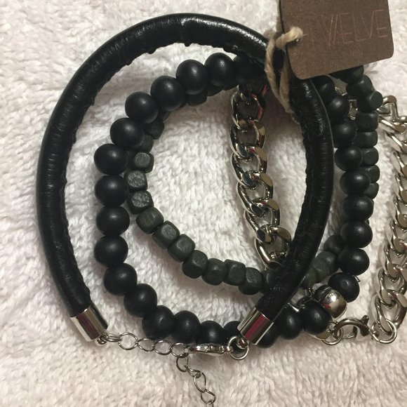 Twelve Brand Set of Four of Men's Bracelets - Picture 15 of 16